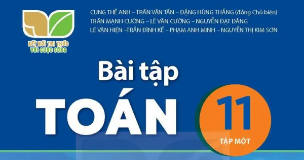 SBT Toán 11 - KNTT - Tập 1 (pdf)