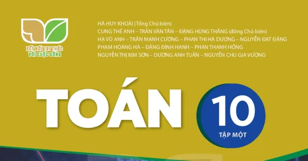 SGK Toán 10 - KNTT - Tập 1